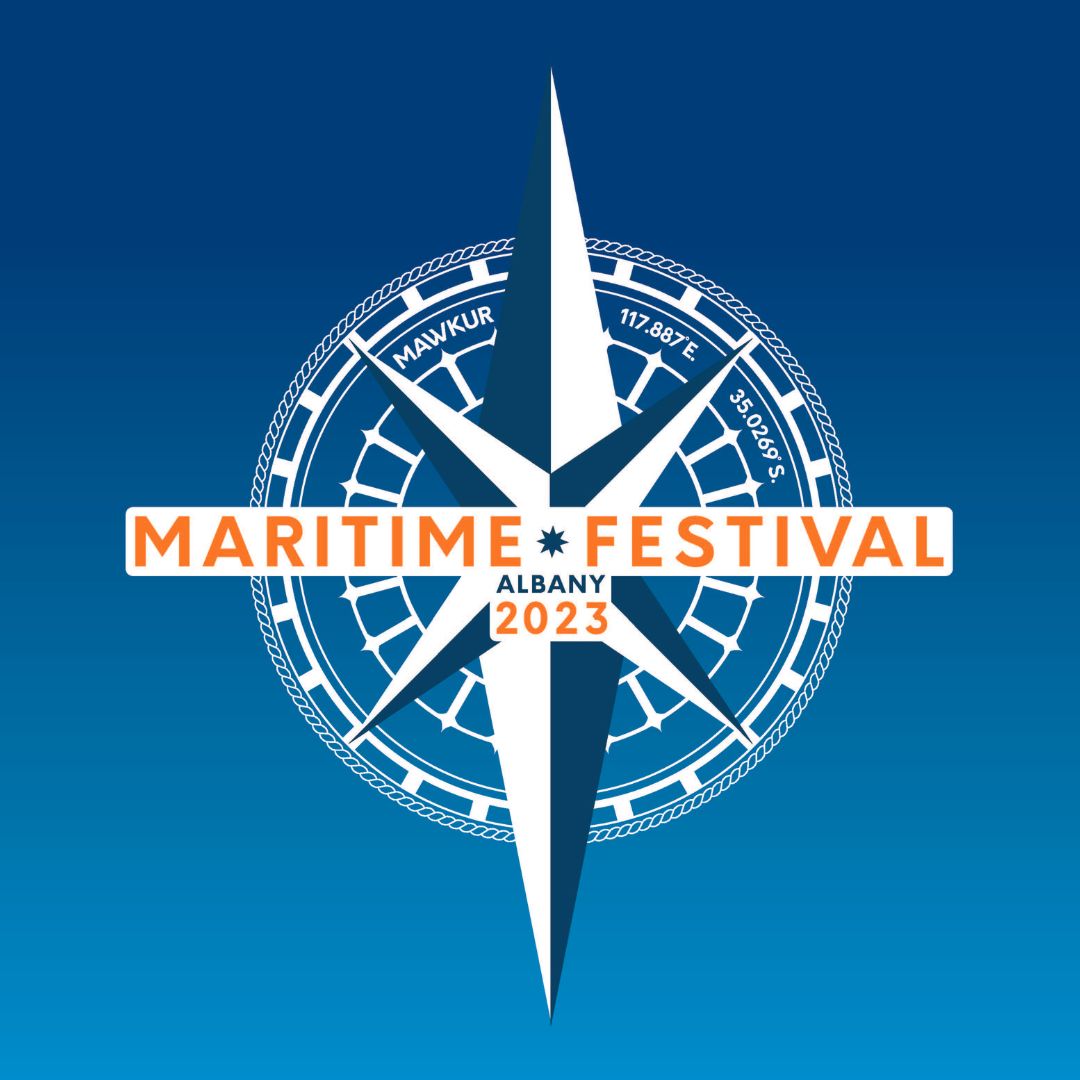 Albany Maritime Festival 2023 logo
