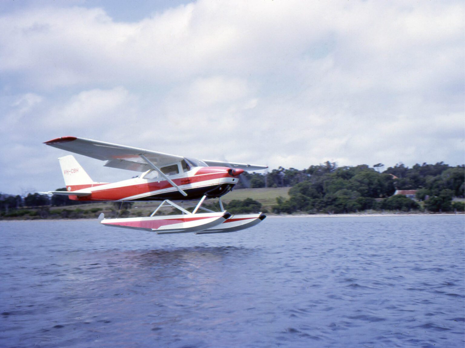 Cheynes Beach Whaling Company spotter plane taking off